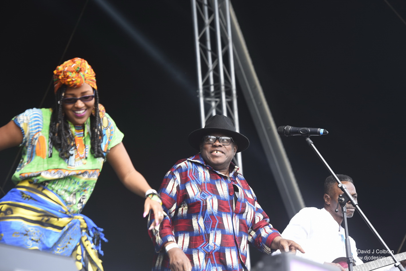 KANDA BONGO MAN a Congolese soukous musician at the Africa Oye Festival 2022